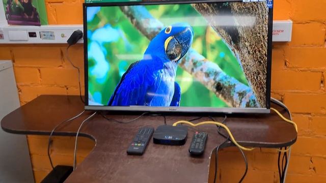 Телевизор Haier LE32B8500T LED после полной замены подсветки экрана смотреть онлайн