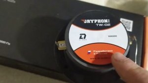 распаковка и обзор рупоров от Dl audio gryphon pro tw-02