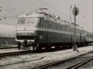 Испытания электровоза ЧС8-001 в Чехословакии/1983 Testing the electric locomotive in Czechoslovakia