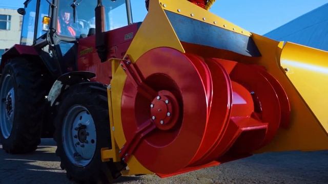 Снегоуборщик "Буран-2". Спецдортехника.Саратов смотреть онлайн