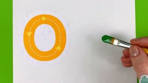 Рисуем Буквы Яркими Красками! Запоминаем Название и Произношение Букв Алфавита!