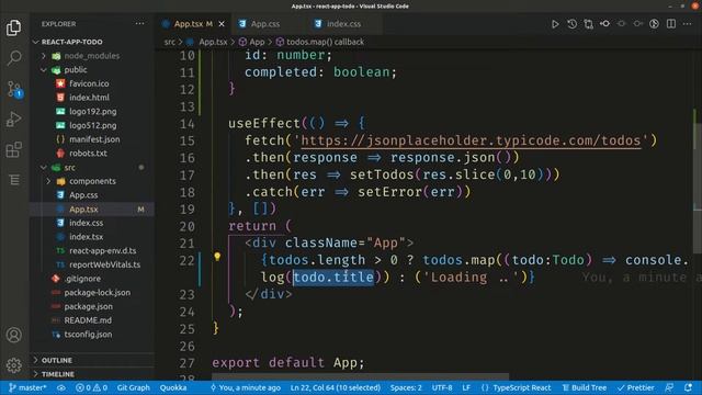 5 - React Typescript Crash Course - Types and Components