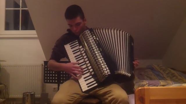 Sail. Awolnation. Accordion Harmonika Akkordeon Cover. + piano sheet music смотреть онлайн