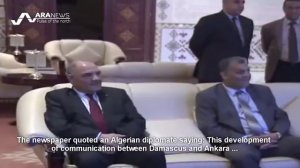 Turkish Syrian negotiations with Algerian mediation concerning Kurdish federalism 09.04.16
