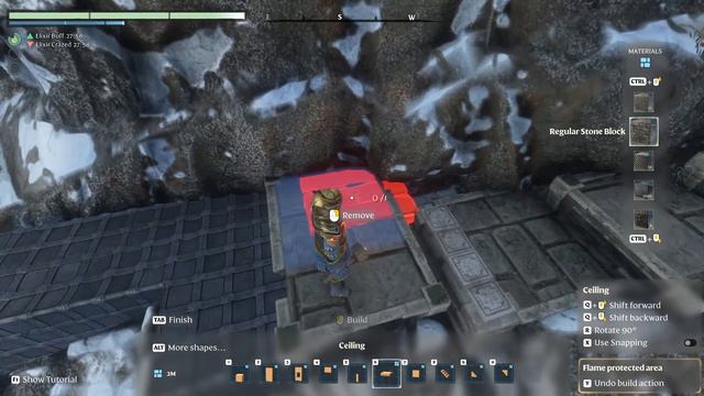 Enshrouded - My "Not So Helms Deep" project & Base chilling смотреть онлайн