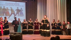 Полковая песня Терских казаков. Ансамбль казачьей песни из Кинельского района.