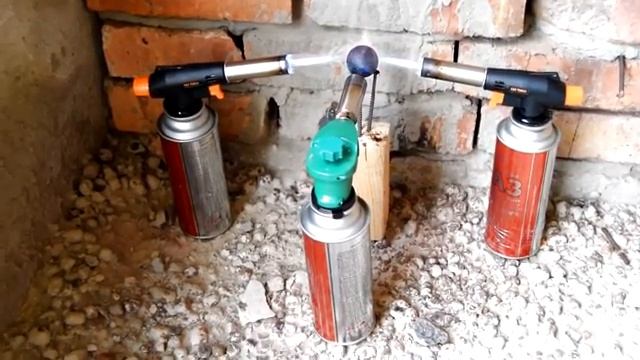 РАСКАЛЁННЫЙ ШАР И 100 СЛОЕВ ПЕНОПЛАСТА   5 МЕТРОВ