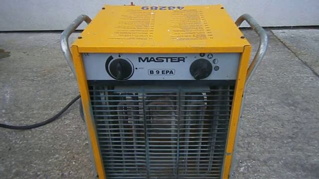 Nagrzewnica elektryczna MASTER B9EPA ( B/48289 ) смотреть онлайн