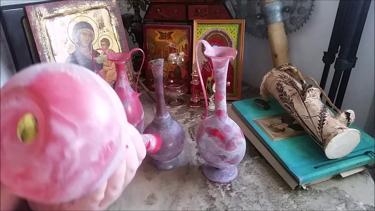 Авторское стекло, награда 3 рейха, и прочие разности с блошки и со свалки.