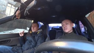 Казян зачитал Рэп в тачке Оу74 Перекупчино