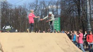 Петя Бондарь (открытый чемпионат Москвы кикскутер) 20130501