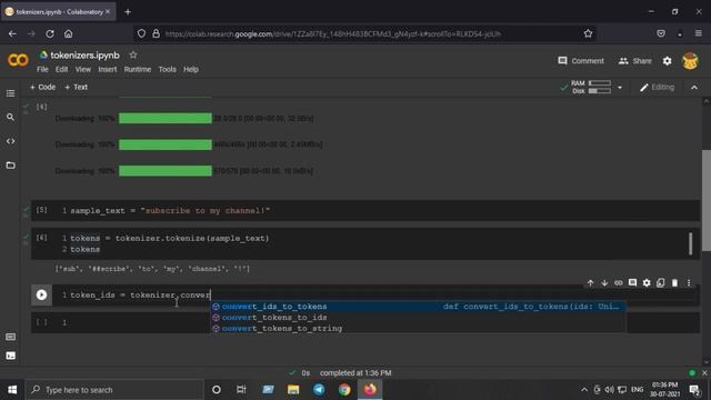 All Types of BERT Tokenizers from ? Transformers library. смотреть онлайн