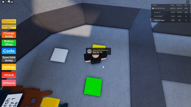 Я СОЗДАЛ АРМИЮ НУБОВ! НУБ СИМУЛЯТОР В ROBLOX! смотреть онлайн