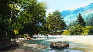 Очарование природой Кубани художника Олега Булгакова