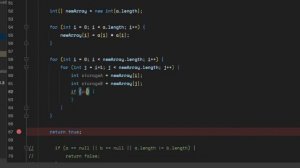 Ejercicio de lógica de programación - Nivel 6 - Comparar arreglos Java