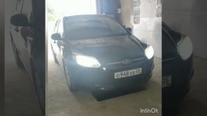 Ford Focus 3  замена штатных ламп на светодиодные !