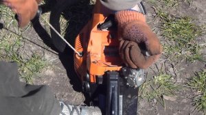 How to start a chainsaw without carburetor Как завести бензопилу без карбюратора
