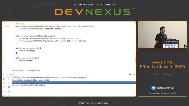 Devnexus 2020 Revisiting Effective Java in 2020 Edson Yanaga смотреть онлайн