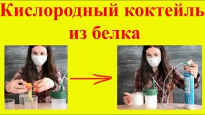 Кислородный коктейль из яичного белка