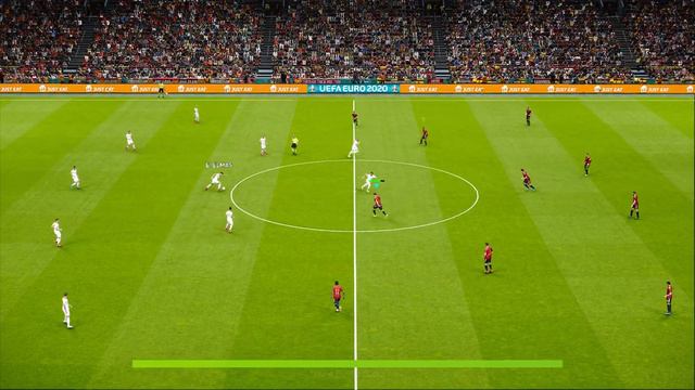 PES 2021 #4: Евро-2020 (Первый раунд Плей- оф) Испания - Северная Македония смотреть онлайн