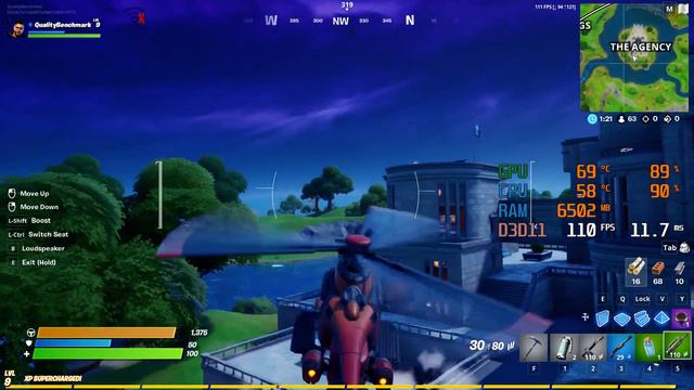 GTX 1660 Super + i5 9400F - Fortnite - 1080p All Settings ( Best Settings ) FPS Test Benchmark смотреть онлайн