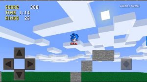 Sonic in Minecraft 2D ✨ Sonic Fan Games ~ Gameplay