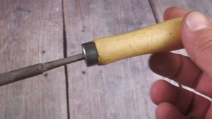 Шведы и Англичане никогда бы не додумались до такого, как закрепить ручку на напильнике или стамеск