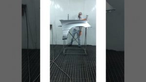 Покраска серебристым металликом