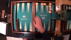 Длинные нарды. Иван Даве (сверху) - Виталий Иглевский