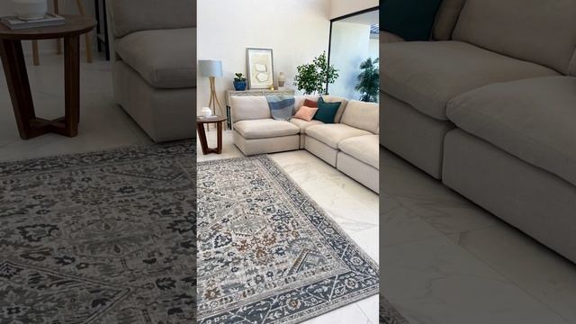 Complete your living room design with rugs