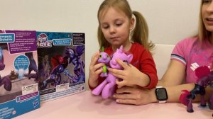 MY LITTLE PONY песня Искорки и спайка, показываем Бурю и Рарити. 4K