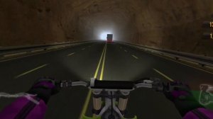 Поездка на пит байке в игре Traffic Rider