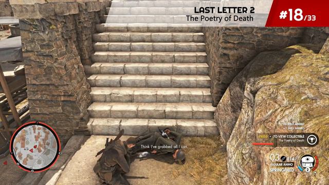 Sniper Elite 4 - Mission 2 Collectible Locations (Letters, Deadeye Targets, Duty Rosters,...)