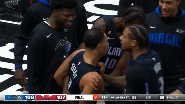 Jalen Suggs hits insane step back 3 game winner vs Bulls ? смотреть онлайн