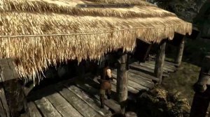 Atacando o vilarejo Dragon Bridge em Skyrim