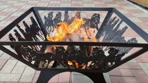 Резка костровой чаши. Станок плазменной резки СММ-Л 1,5\1,5 с рабочим полем 1500х1500мм.