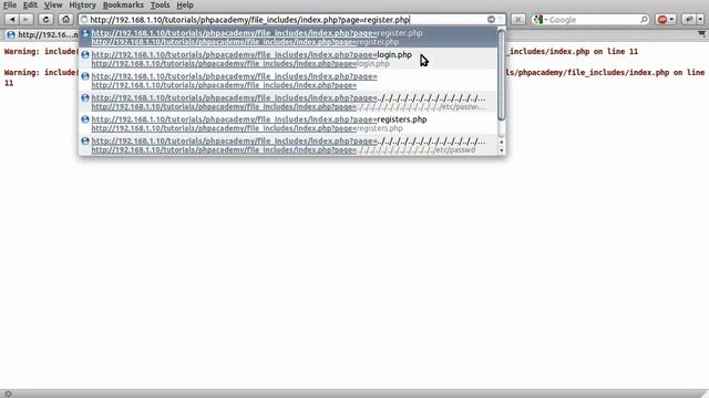 060 File Includes | PHP Security ( Programming )