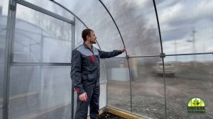 Теплица Омская Эко Усиленная // ОМСКИЕ ТЕПЛИЦЫ