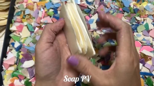 ASMR Soap/ breaking soap plates/ ломаю мыльные пластинки/ хруст