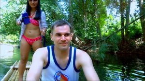 На плоту по реке Рэмбо в Таиланде # 2 / On the Raft by River Rambo in Thailand # 2