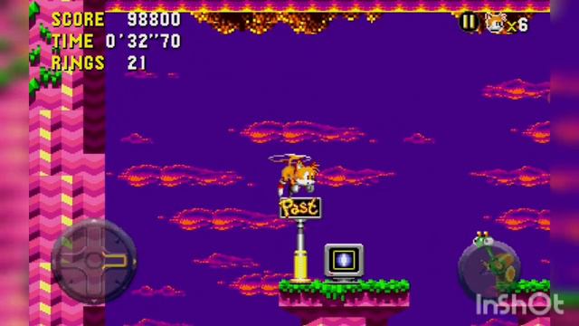 Sonic CD - где находится машина бэдников и несколько призов в Collision chaos act 2 смотреть онлайн