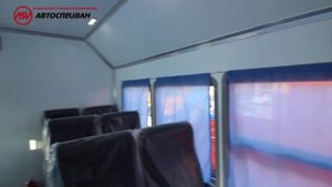 Вахтовый автобус с грузовой платформой и КМУ, Урал 4320-6952-72 NEXT, 12 мест