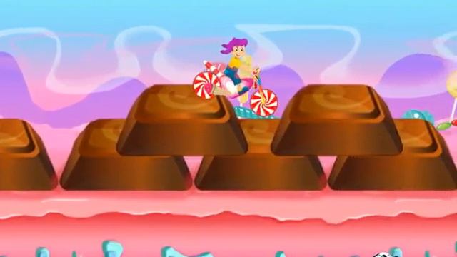 Гоночки для малегьких девочек! Игра для детей! смотреть онлайн