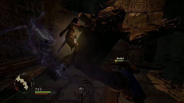Dragon's Dogma first Ogre encounter смотреть онлайн