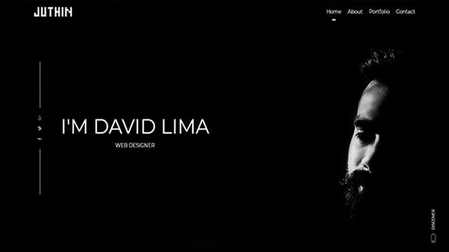 Juthin - One Page Portfolio HTML5 Template | Themeforest Website Templates and Themes смотреть онлайн