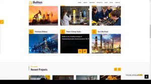 Buliten-Factory and Industry WordPress Theme materials machine Shoko