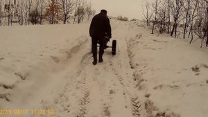 Первый выезд мотоблока ТАТА 15 л. с.