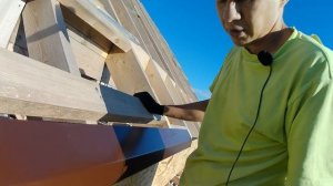 установка капельника, лобовая доска. MAXMOUNT