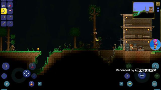 Terraria part3 merchant is devil but I get the money смотреть онлайн