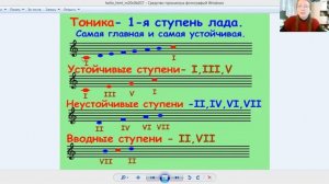 7 урок. Сольфеджио. Тональность C dur.  Ступени лада.